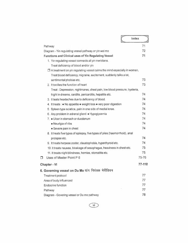 PART 6 - A Treatise on Advance Acupressure/ Acupuncture - ACUTHEARPY - NATUROPATHY ACUPRESSURE BY MAGNET, SEED & COLOUR (EIGHT EXTRA ORDINARY VESSELS (E.O.V) - TREATMENT PROTOCOLS) - Image 8