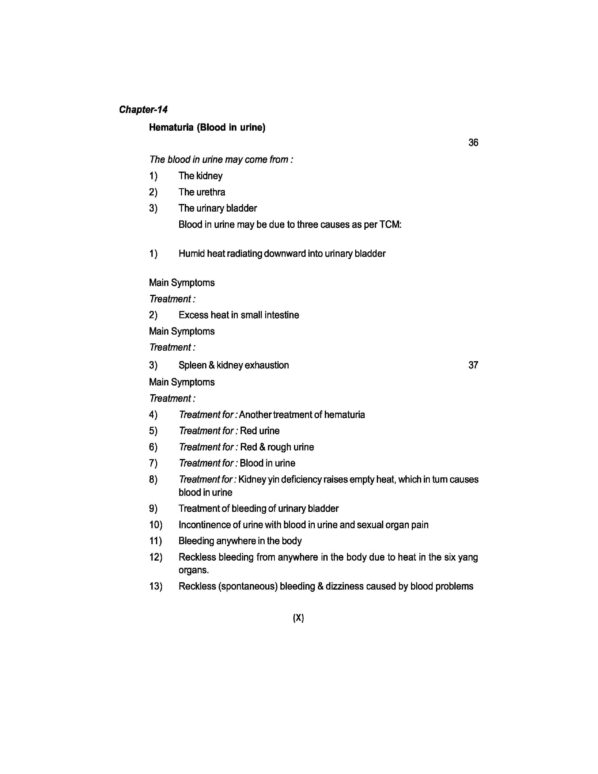 PART 13 - A Treatise on Advance Acupressure/ Acupuncture - KIDNEY & URINARY-TRACT DISORDERS - Image 8