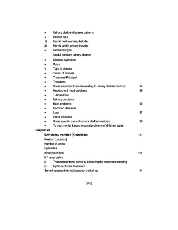 PART 13 - A Treatise on Advance Acupressure/ Acupuncture - KIDNEY & URINARY-TRACT DISORDERS - Image 15
