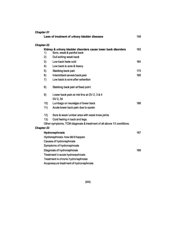 PART 13 - A Treatise on Advance Acupressure/ Acupuncture - KIDNEY & URINARY-TRACT DISORDERS - Image 17