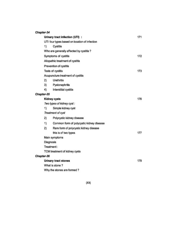 PART 13 - A Treatise on Advance Acupressure/ Acupuncture - KIDNEY & URINARY-TRACT DISORDERS - Image 18