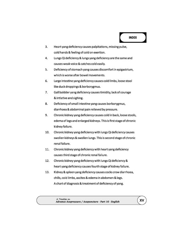 PART 16 - A Treatise on Advance Acupressure/ Acupuncture - ADVANCED FUNDAMENTALS OF TCM - Image 9
