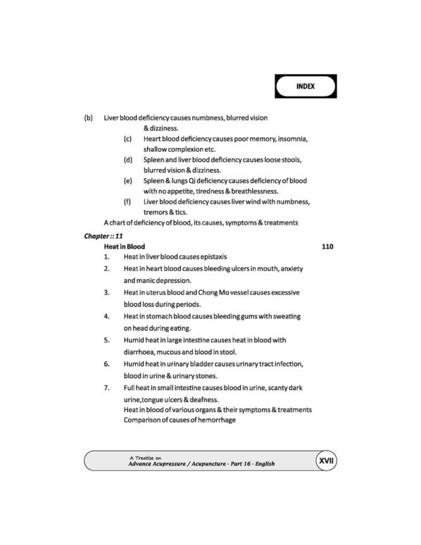PART 16 - A Treatise on Advance Acupressure/ Acupuncture - ADVANCED FUNDAMENTALS OF TCM - Image 11