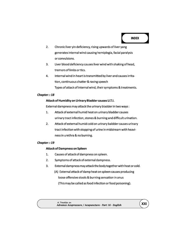 PART 16 - A Treatise on Advance Acupressure/ Acupuncture - ADVANCED FUNDAMENTALS OF TCM - Image 15
