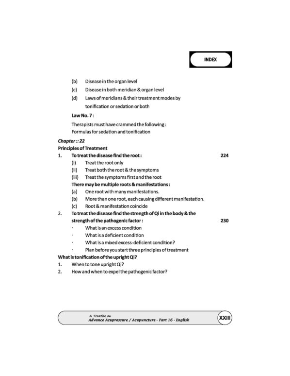 PART 16 - A Treatise on Advance Acupressure/ Acupuncture - ADVANCED FUNDAMENTALS OF TCM - Image 17