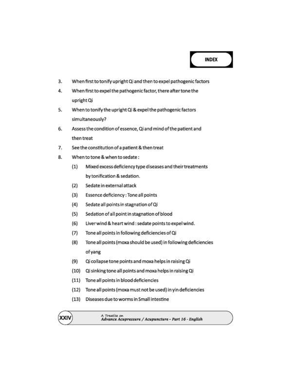 PART 16 - A Treatise on Advance Acupressure/ Acupuncture - ADVANCED FUNDAMENTALS OF TCM - Image 18