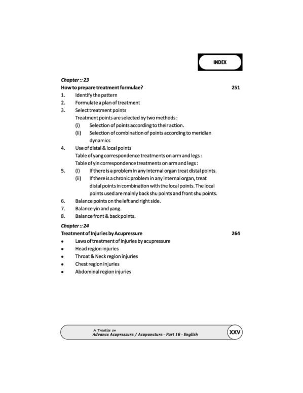 PART 16 - A Treatise on Advance Acupressure/ Acupuncture - ADVANCED FUNDAMENTALS OF TCM - Image 19