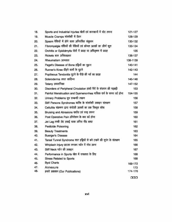 PART 22 - A Treatise on Advance Acupressure/ Acupuncture - ACHES AND PAINS - Image 5