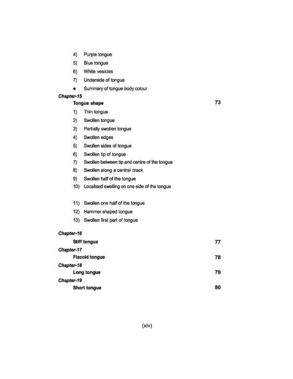PART 18 - A Treatise on Advance Acupressure/ Acupuncture - (TONGUE DIAGNOSIS) - Image 8