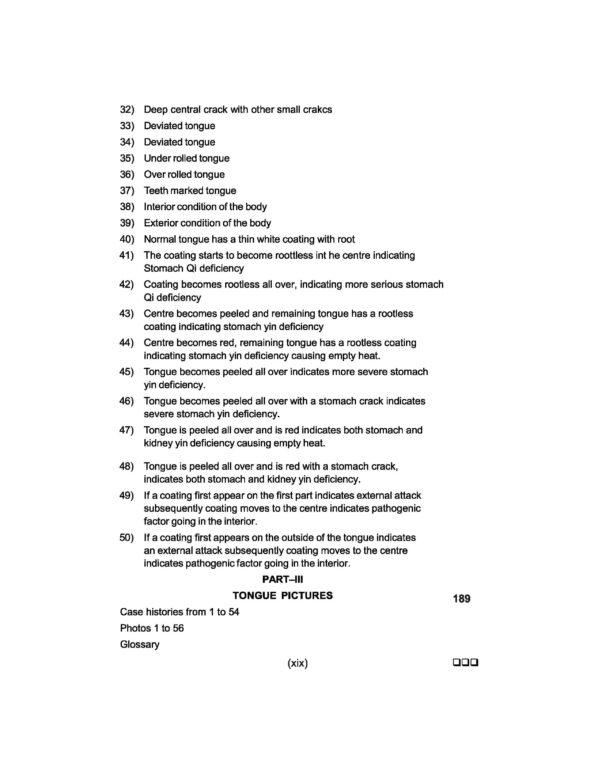 PART 18 - A Treatise on Advance Acupressure/ Acupuncture - (TONGUE DIAGNOSIS) - Image 3