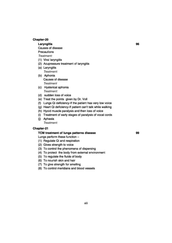 PART 12 - A Treatise on Advance Acupressure/ Acupuncture - LUNGS & AIRWAY DISORDERS - Image 11