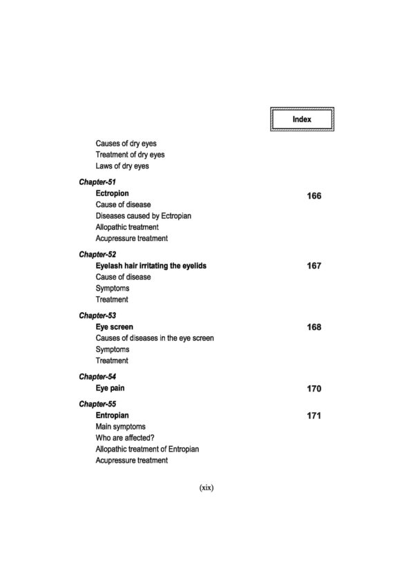 PART 14 - A Treatise on Advance Acupressure/ Acupuncture - TREATMENT OF EYE DISEASES - Image 15