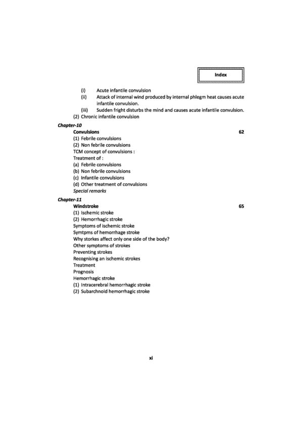 PART 17 - A Treatise on Advance Acupressure/ Acupuncture - TREATMENT OF EMERGENCY, INFECTIOUS AND GENERAL DISEASES - Image 6