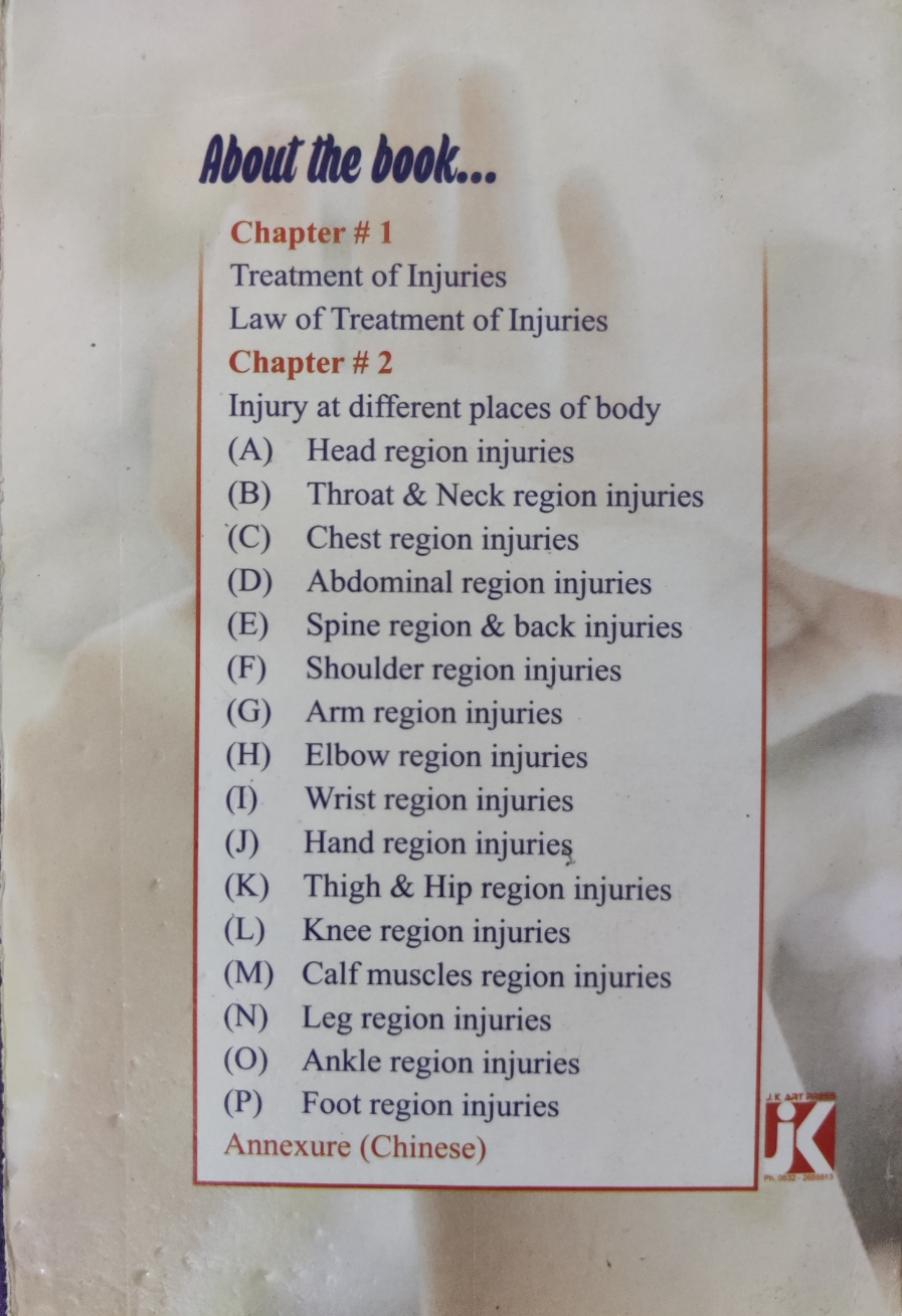 Treatment of Injuries - 1 (by Chinese Acupressure) - Image 3