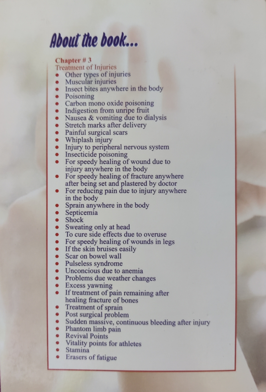 Treatment of Injuries - 2 (by Chinese Acupressure) - Image 4